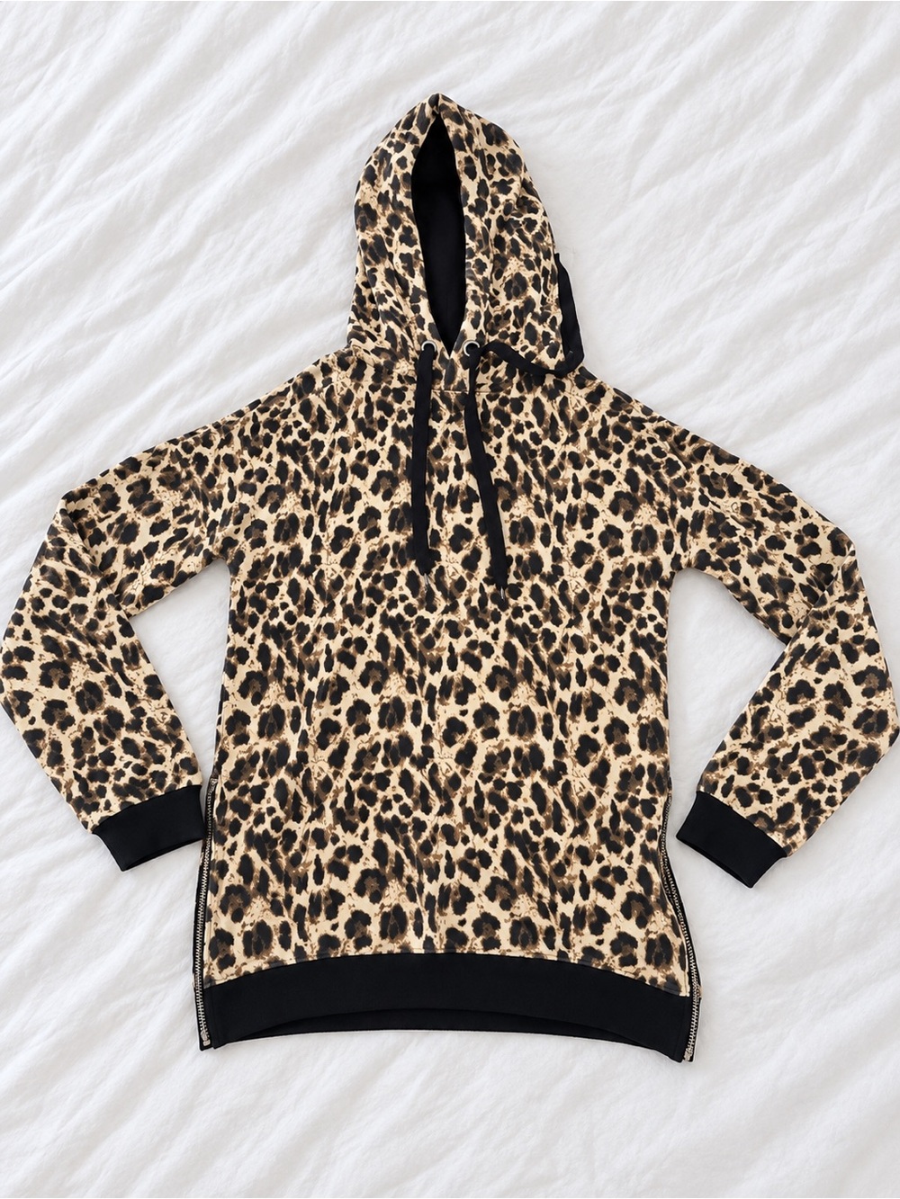 Esmara by Heidi Klum Leopard Print Hoodie XS
